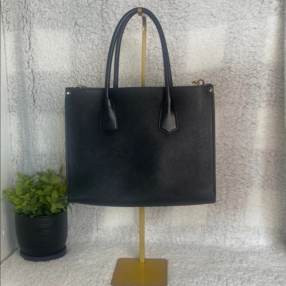 Michael Kors Black Saffiano Leather Tote